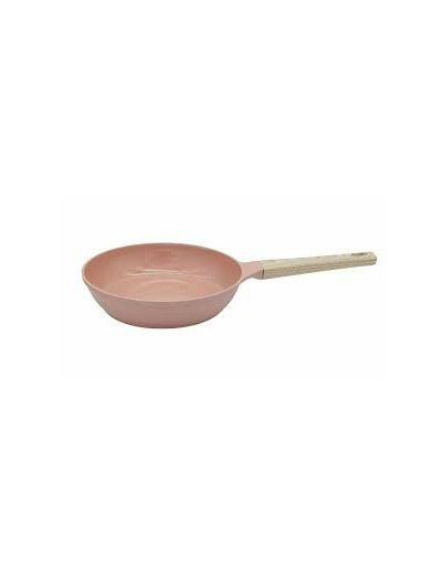 POELE ANTI ADHERENTE 24 CM ROSE