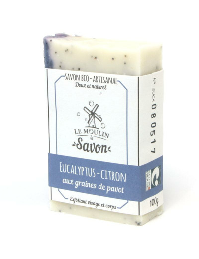 Eucalyptus-citron (exfoliant)100g-Le moulin a savon