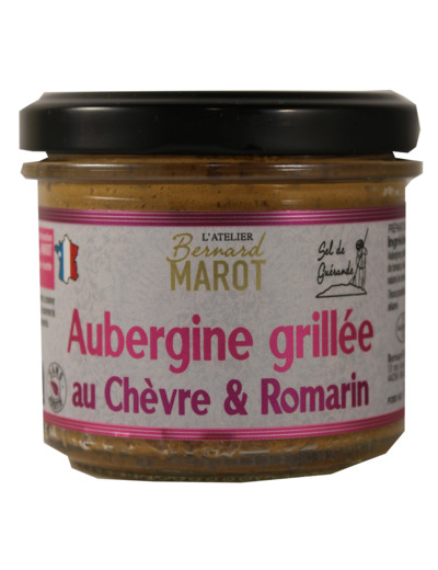 Aubergine Grillée Chèvre & Romarin