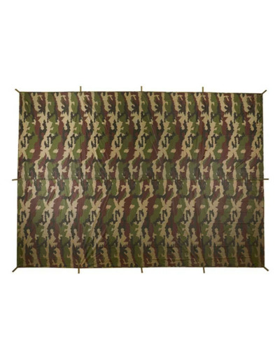 Bâche terrain EXPEDITION camo FR/CE : abri ripstop léger et imperméable pour missions