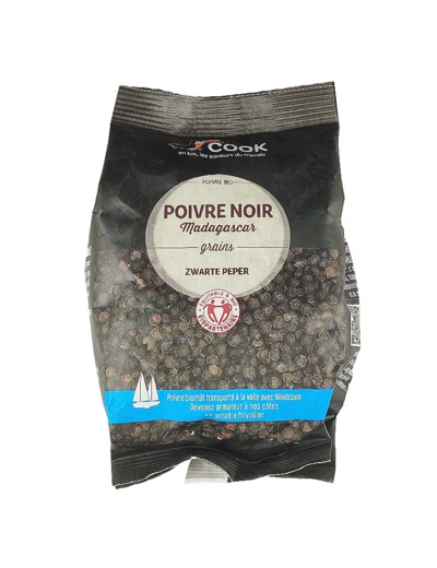 Poivre Noir Grains 150g Bio