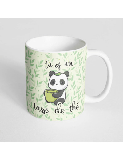 Mug panda - tu es ma tasse de thé