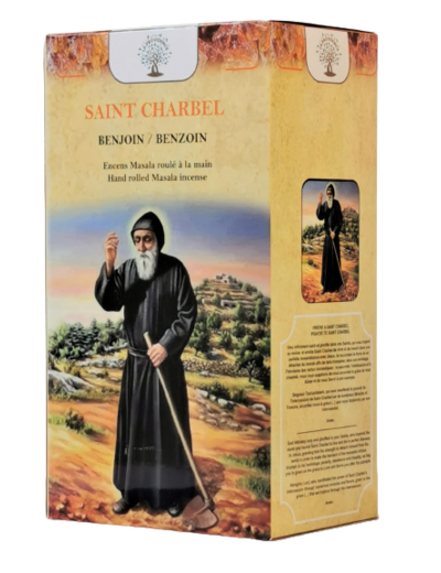 1 étui de 12 bâtons d'Encens - St Charbel - Benjoin