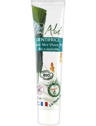 Dentifrice aloe vera 75ml PurAloe