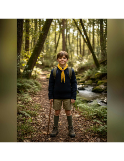 Pull Commando (bleu marine)