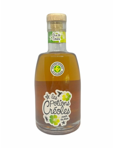 Rhum arrangé - Duo de citrons