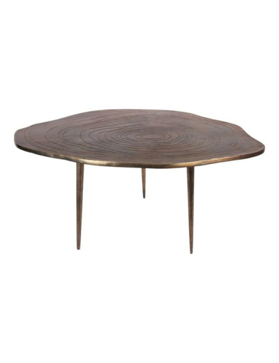 Table d'appoint aluminium 40x90x53cm