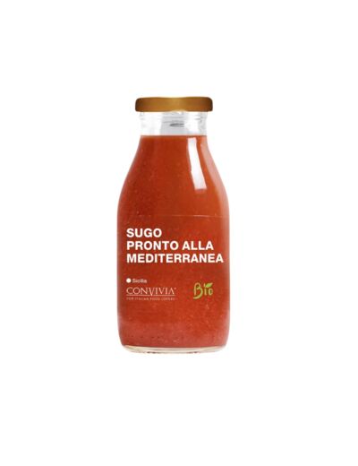Sauce Tomate Cerise "Alla Méditerranéa" Bio 250g