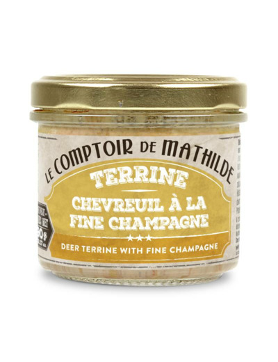 Terrine De Chevreuil A La Fine Champagne - 90G