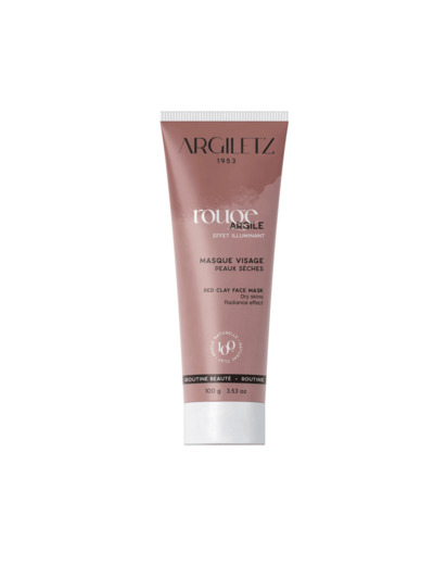 Masque à l'argile rouge-peaux sèches-100g-Argiletz