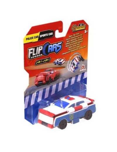 VOITURE TRANSFORMABLE POLICE/SPORT FLIPCARS DE chez AULDEY NEUVE