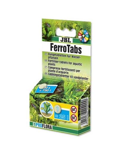 Fertilisant FerroTabs pour plantes d'aquarium - x30