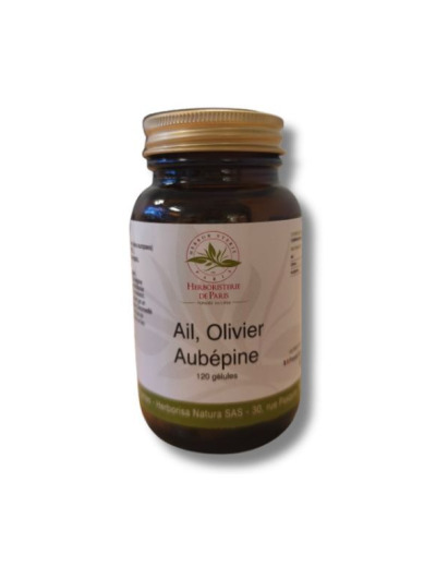 Ail Olivier Aubépine 120 gélules