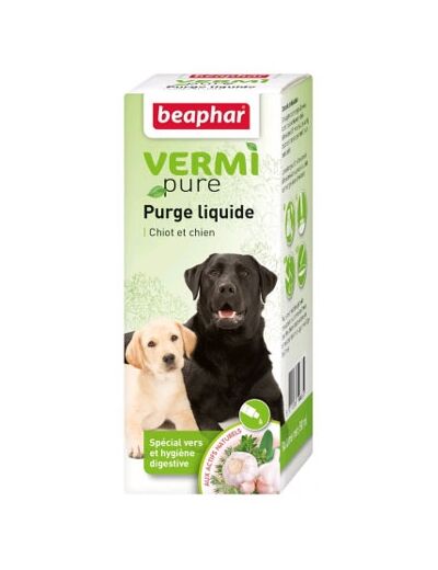 Solution liquide VERMIpure purge aux plantes - 50ml