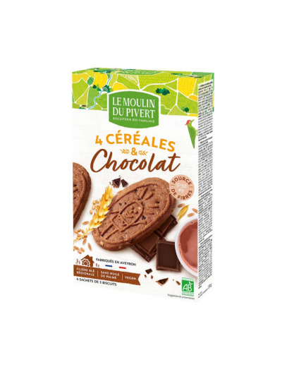P'tit déj Céréales et Chocolat 190g