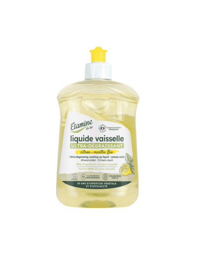 Liquide vaisselle main Citron Menthe 500ml