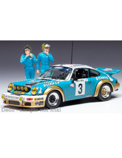 IXO 1/43 - Miniature Porsche 911 Carrera RS Nicolas/Laverne, MONTE CARLO 1978