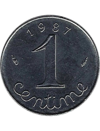 FRANCE 1 CENTIME EPI 1987 SUP