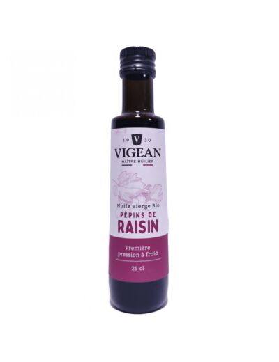 Huile De Pépins De Raisin Bio 250ml