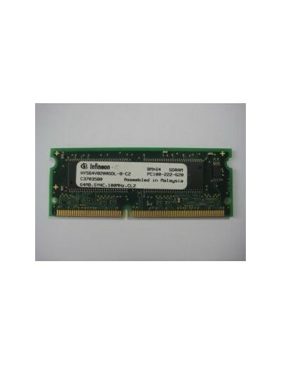 SDRAM PC133 64MB Infineon - Barrette Memoire RAM