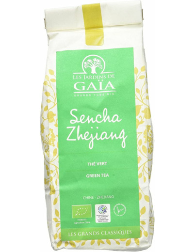 The vert Chine Sencha Zhejiang 100g LES JARDINS DE GAI