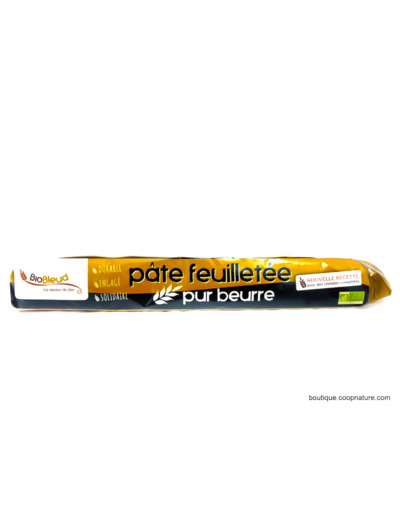 Pâte Feuilletée Pur Beurre Bio 250g