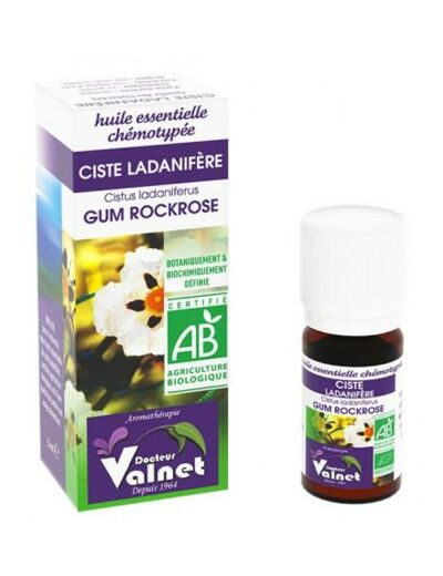 Ciste ladanifère bio-5ml-Dr.Valnet