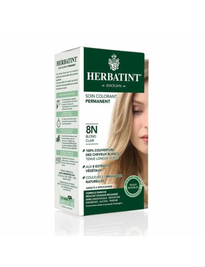 Coloration Blond Clair-8N-150ml-Herbatint