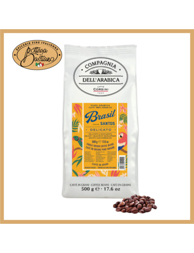 Café Grains Brésil 100% Arabica 500G