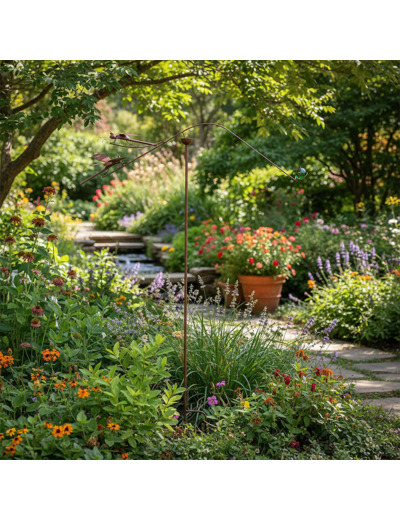 Mobile Libellule Jardin 73x115cm