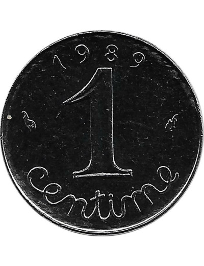 FRANCE 1 CENTIME EPI 1989 SUP
