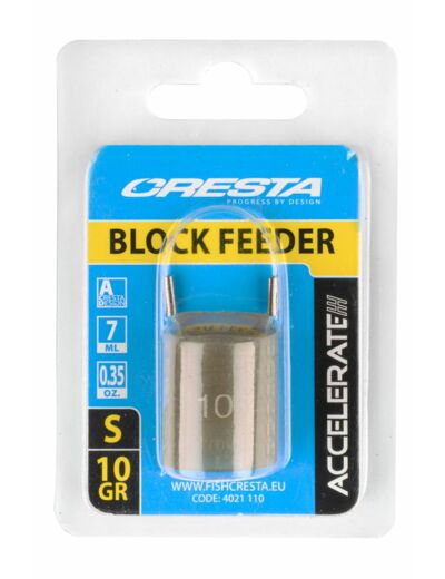 accelerate block feeder cresta