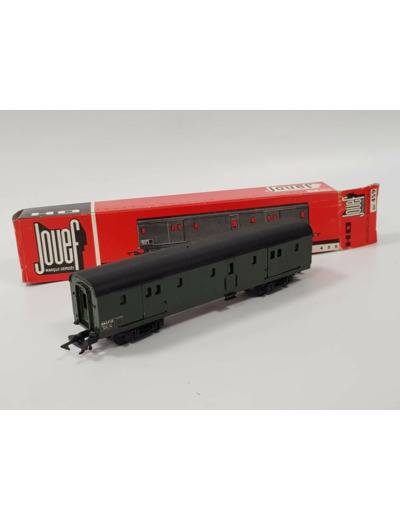 JOUEF HO 459 WAGON FOURGON BAGAGES A BOGIES BOITE D'ORIGINE