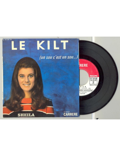 45 Tours SHEILA "LE KILT" / "DANS UNE HEURE"