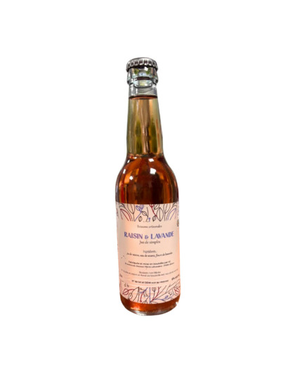 Jus raisin et lavande