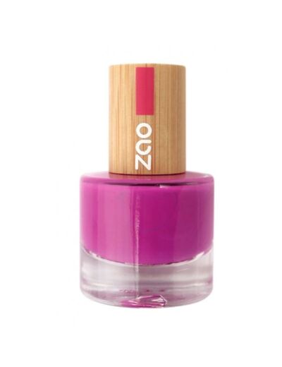 Vernis à ongles Bio - 661 Fuschia- 8 ml - Zao Make-up