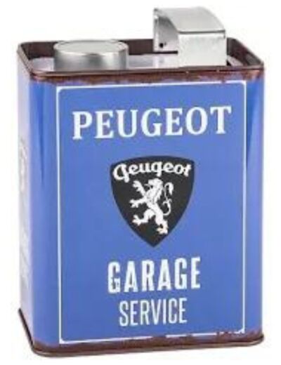 Tirelire Bidon Peugeot, Garage Service - Les Collections Rétro