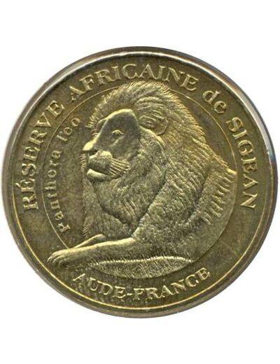 11 SIGEAN RESERVE AFRICAINE Numero 9 LE LION 4 DE PROFIL 2011 SUP