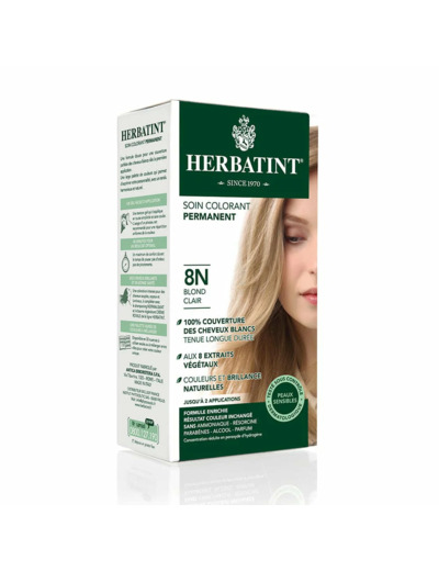 Coloration Blond Clair-8N-170ml-Herbatint