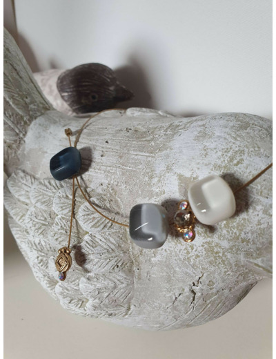 COLLIER PETITE CONSTELLATION GRIS