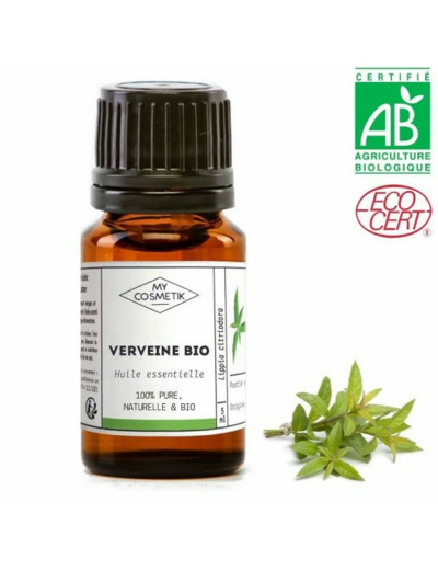 Huile essentielle de Verveine BIO (AB) - 5ml - MyCosmetik