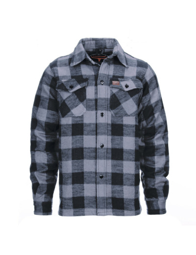 Chemise de bûcheron gris/noir