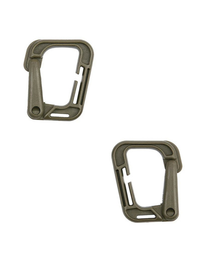 Lot de 2 mousquetons grimloc 101 inc