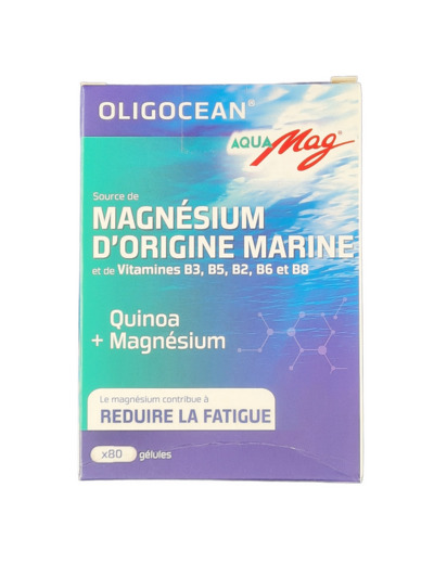 Magnésium d'origine Marine 80 Gélules