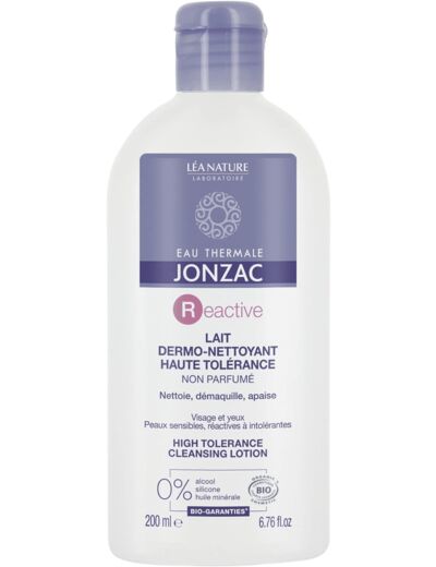 Lait dermo-nett hte tol. vis. yeux 200ml Jonzac - REactive