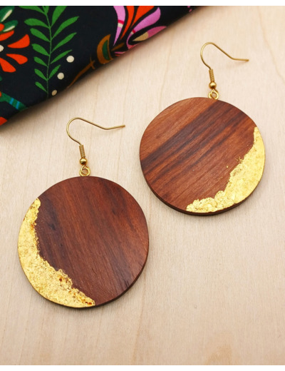 BOUCLES D'OREILLES Plaqué Or