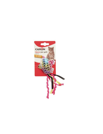 Jouet Chats, Oiseau brillant + herbe à chat - 8cm