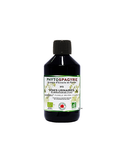 Phytospagyrie N°3 Voies urinaires (Elimination de l'eau)300ml-Vecteur Energy