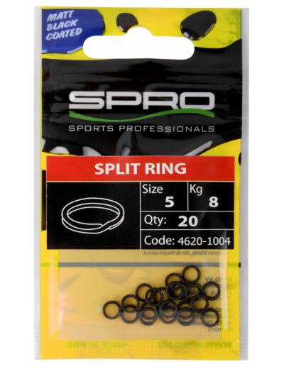 split ring mat noir spro