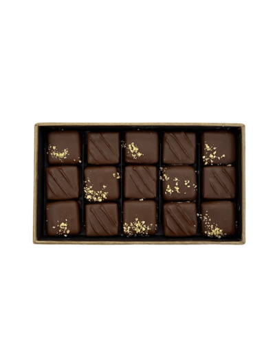 Coffret 15 Pralinés Lait et Noir